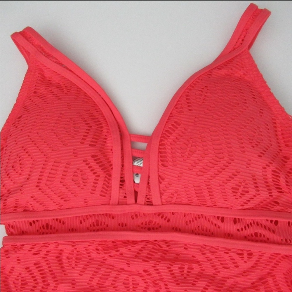 Pea in the Pod Crochet 1pc Maternity Swimsuit XS